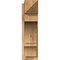 Ekena Millwork Balboa Rough Sawn Arts and Crafts Outlooker, Western Red Cedar, 8"W x 24"D x 28"H OUT08X24X28BOA03RWR - alternate 3